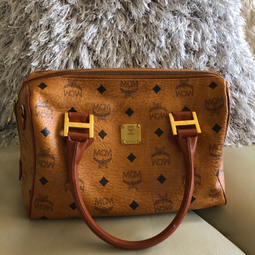 MCM Boston Hand bag